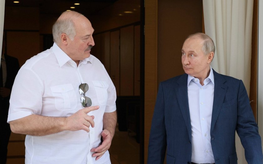 Руският президент Владимир Путин и беларуският му колега Александър Лукашенко обсъдиха руската наемническа