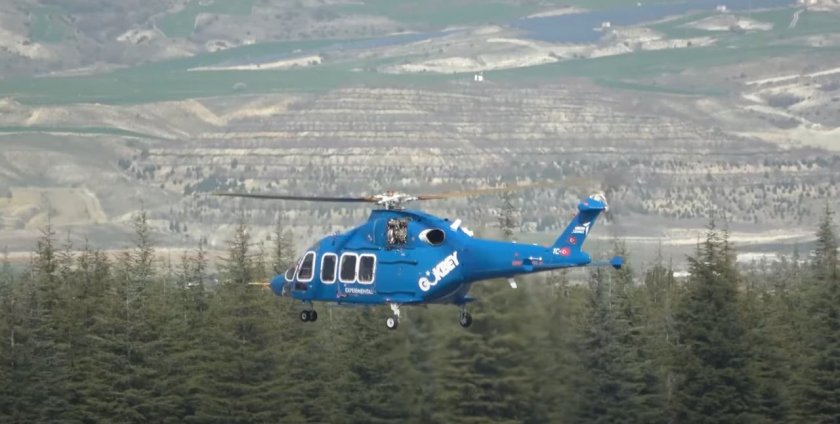 Турски хеликоптер падна на летището на остров Самос