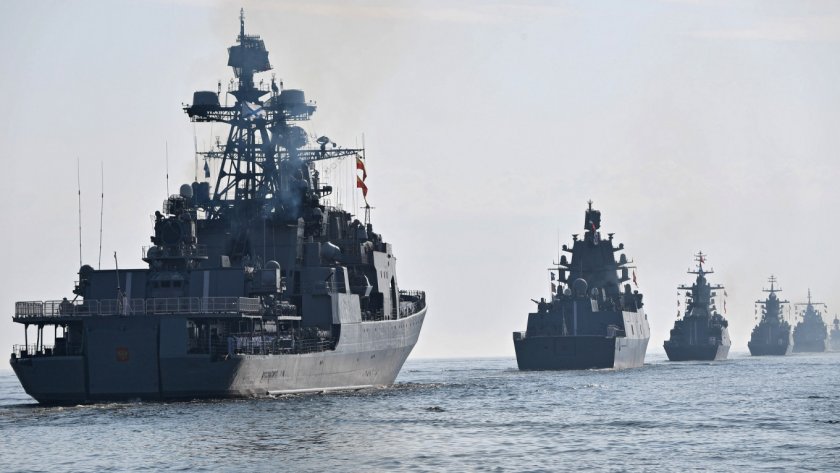 Руските сили са разположили 17 кораба на бойно дежурство в Черно море,