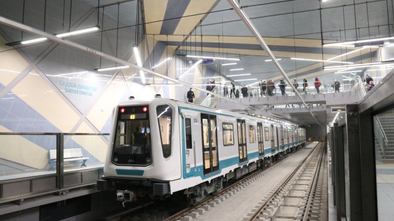 Мотриса на софийското метро излезе от строя 