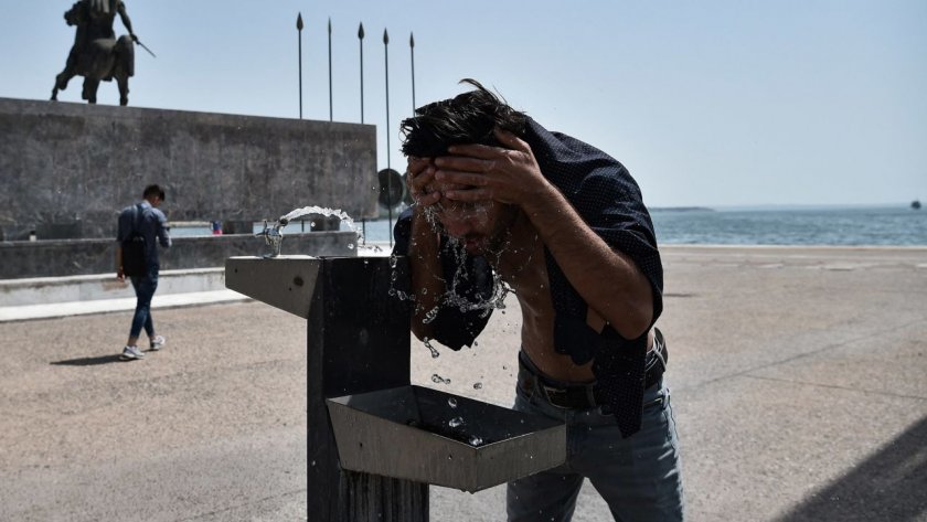 Турция е счупила вчера досегашния си температурен рекорд за най-голяма