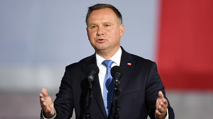 Президентът на Полша Анджей Дуда потвърди, че Русия е започнала да прехвърля