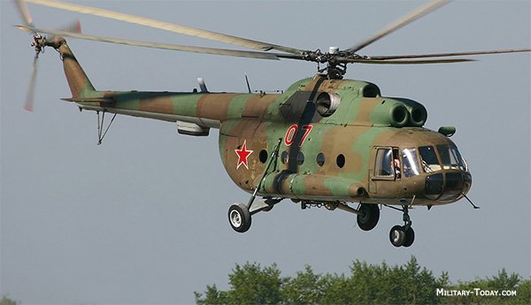 Хеликоптер Ми-8 на Федералната служба за сигурност на Русия се