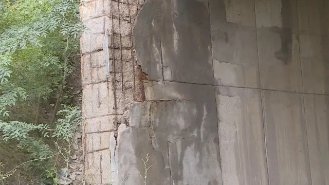 Сигнал за рушащ виадукт на АМ Тракия, който е в