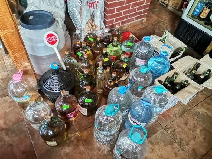 Иззеха 630 литра домашна ракия