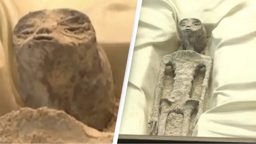 В Мексико показаха останки на извънземни