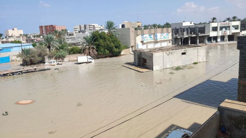 Най-малко 150 са жертвите след наводнение в пристанищния либийски град
