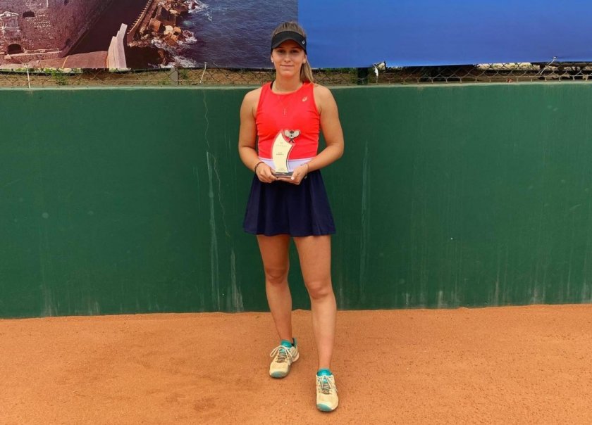 Гергана Топалова спечели турнира по тенис на клей във френския