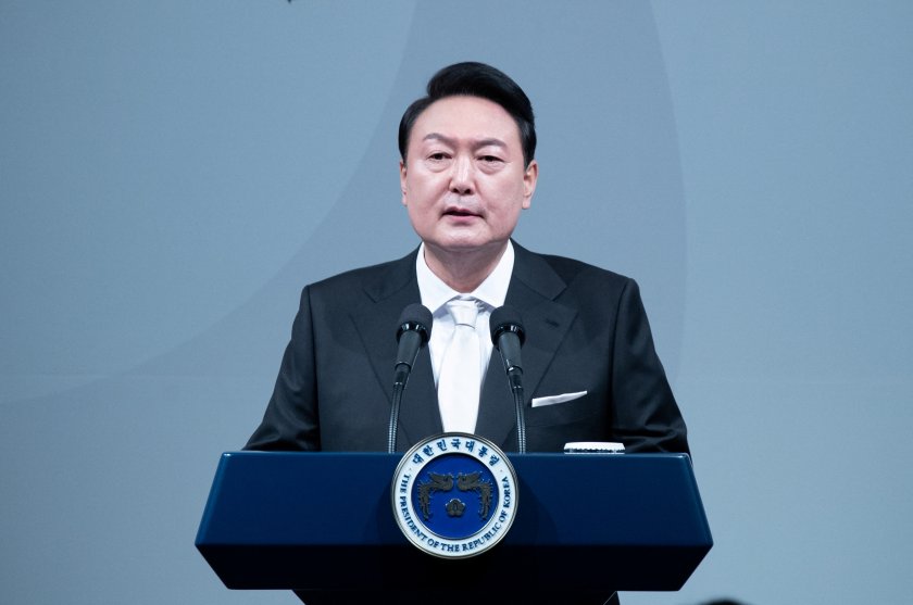 Президентът на Южна Корея Юн Сук-йол обяви допълнителна невоенна помощ