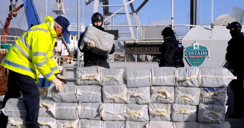 В Ирландия задържаха кокаин на стойност 157 млн. евро