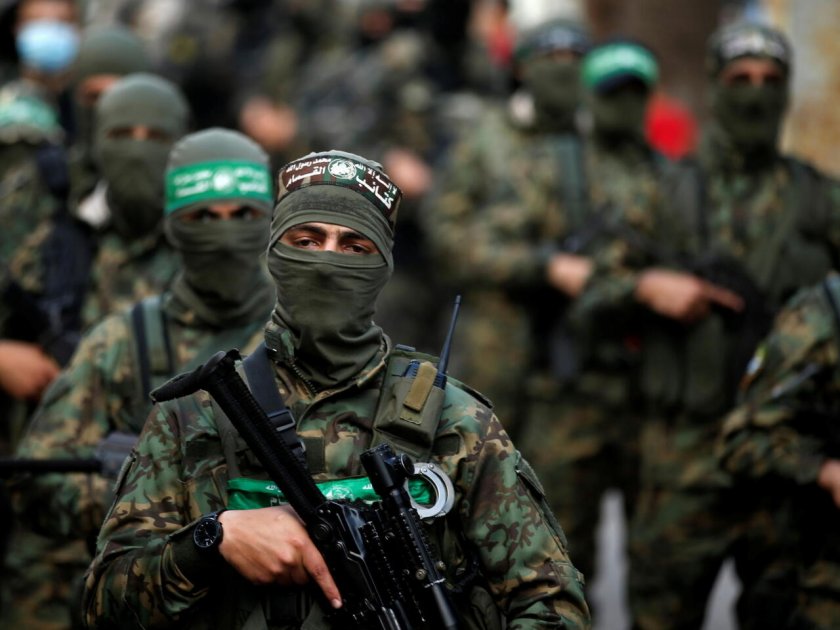 Палестинската ислямистка групировка Хамас е подготвила около 1000 бойци, за да