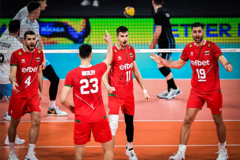 Възходът на мъжкия национален отбор по волейбол на България продължава,
