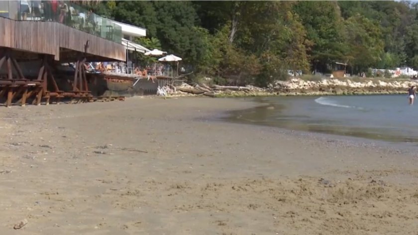 Рибарският плаж се появи отново край Варна за пръв път от 15 години