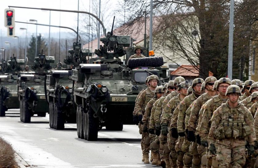 САЩ обявиха най-голямото прехвърляне на войски в Европа