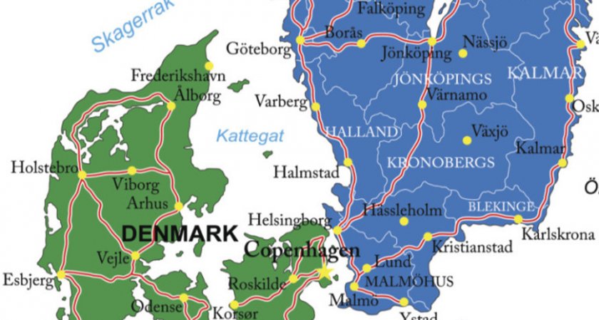 Дания въвежда контрол на границата с Швеция