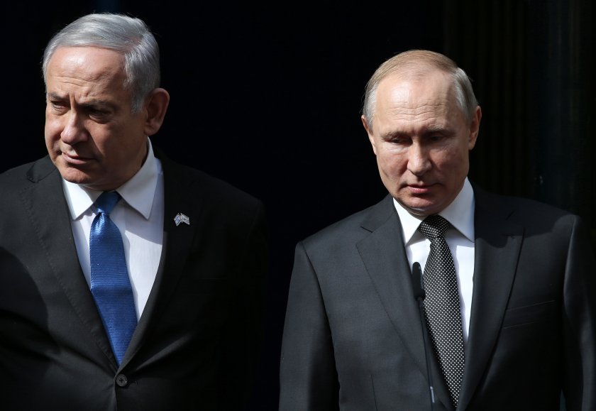Нетаняху и Путин обсъждат конфликта Израел-Хамас