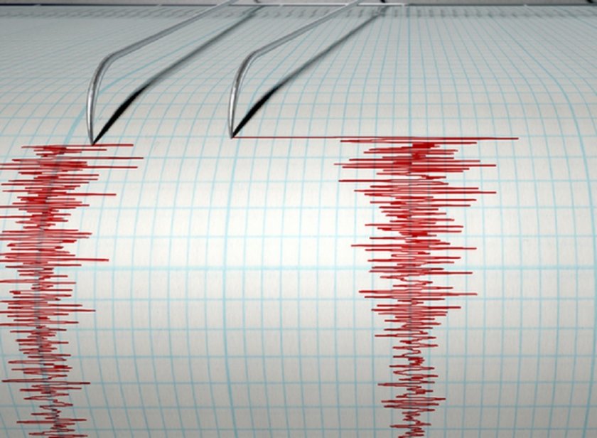 Земетресение с магнитуд 4,5 по скалата на Рихтер е регистрирано