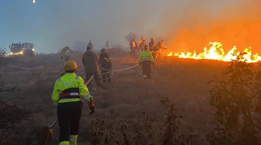 Пожарите край костинбродските села Понор, Безден и Василовци и този