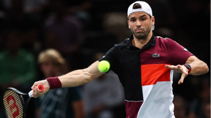 Най-добрият български тенисист Григор Димитров заяви след победата на осминафиналите