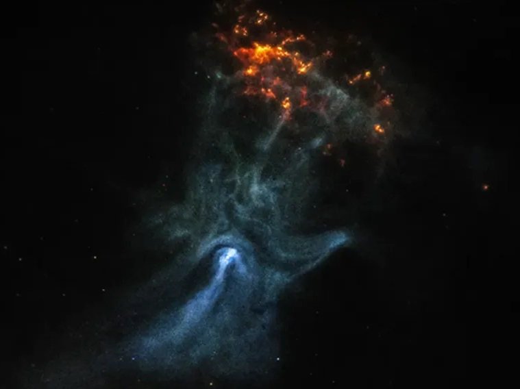 „Божията ръка“ снимат телескопите на НАСА