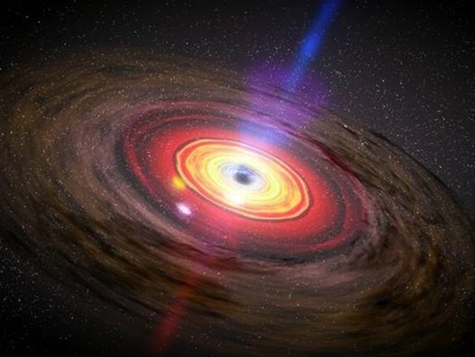 Учени откриха най-старата черна дупка, образувана само 470 милиона години