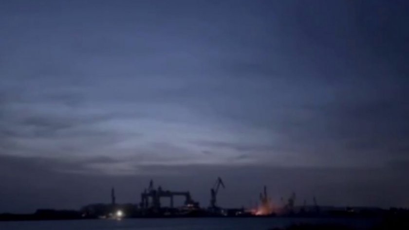 Русия потвърди, че руски боен кораб е бил ударен в Керч