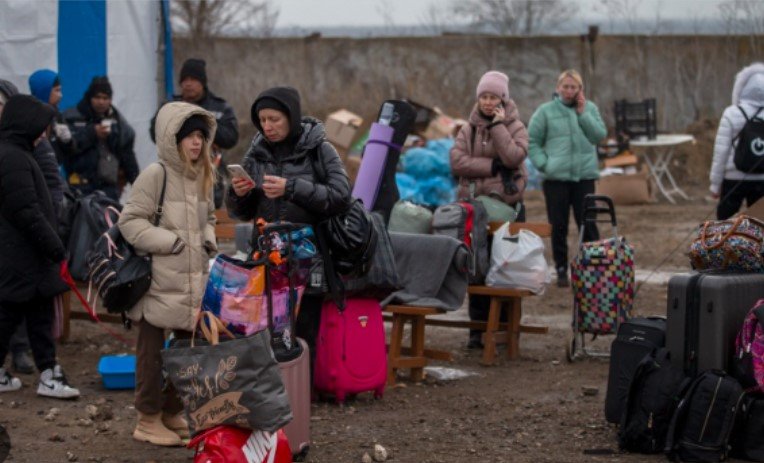 Около 5 млн. души са вътрешно разселените в Украйна заради войната