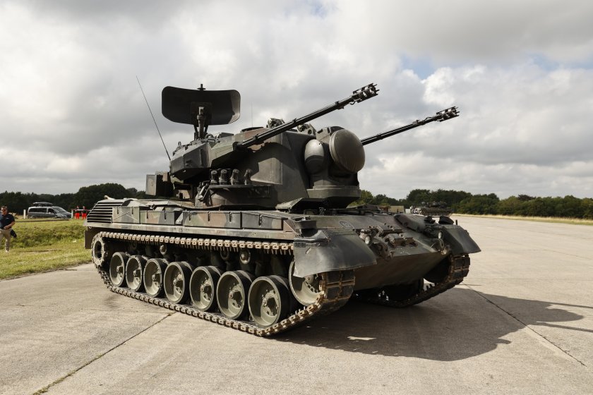 САЩ купиха за Украйна 60 самоходни зенитни оръдия Gepard