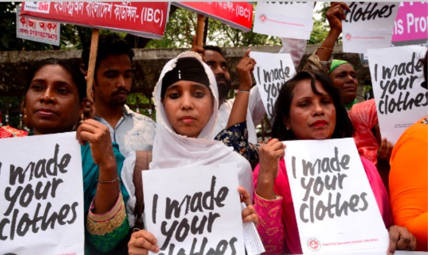 Текстилните фабрики в Бангладеш излязоха на протест