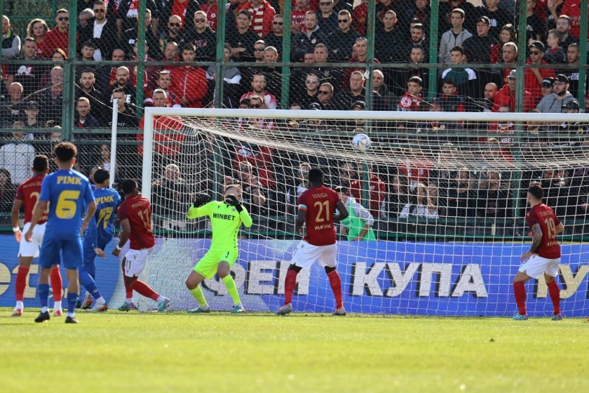 ЦСКА постигна убедителна победа над новака Крумовград с 4:1 на