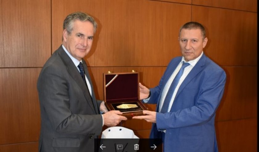 И.ф. главен прокурор Борислав Сарафов се срещна днес с посланика