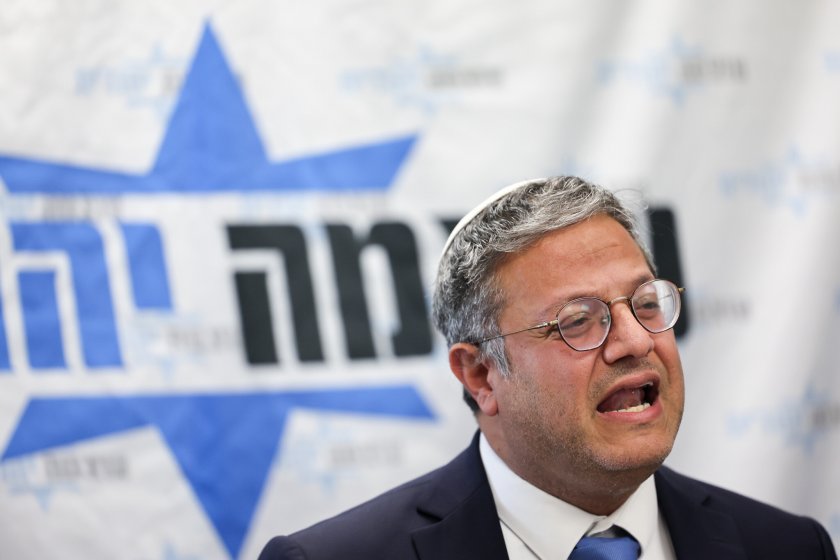 Лидерът на националистическата партия Otzma Yehudit (Еврейската сила) и министър