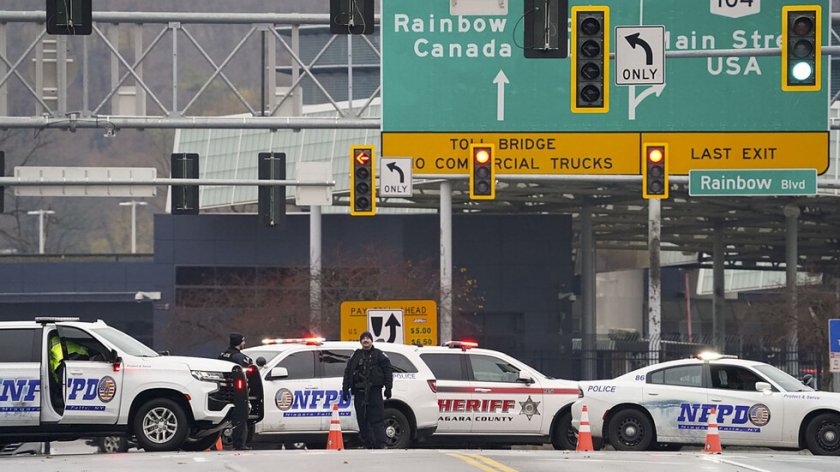 Експлозията на кола, която се случи на моста Рейнбоу на