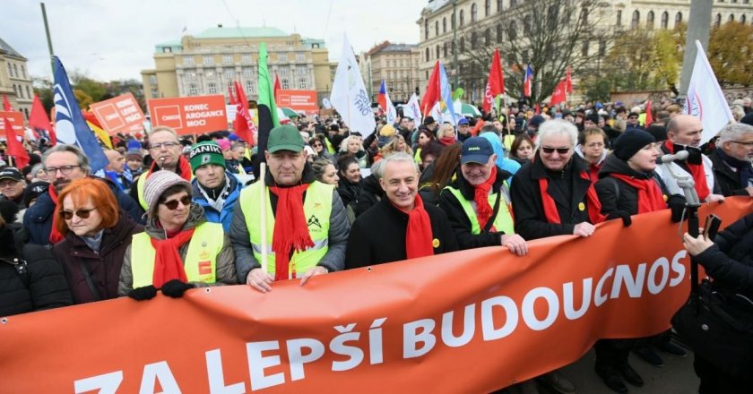 Синдикални организации в Чехия започнаха вчера “най-голямата в историята стачка,