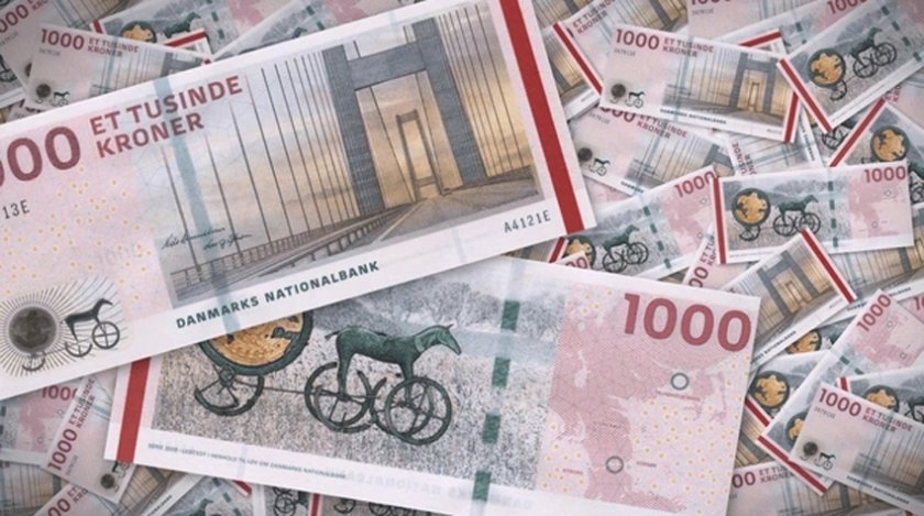 Дания изтегля от обращение банкнотата с най-голям номинал