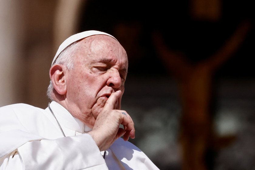 Папа Франциск направи публична изява, след като преди две седмици