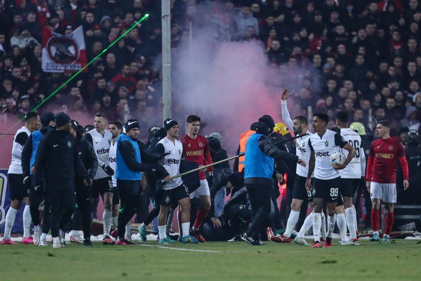 Да, мачът беше много тежък. По принцип те са ни