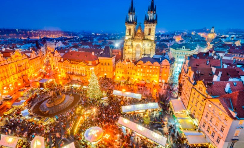 Прага не предвижда новогодишна заря, нито прожектиране на изображения върху