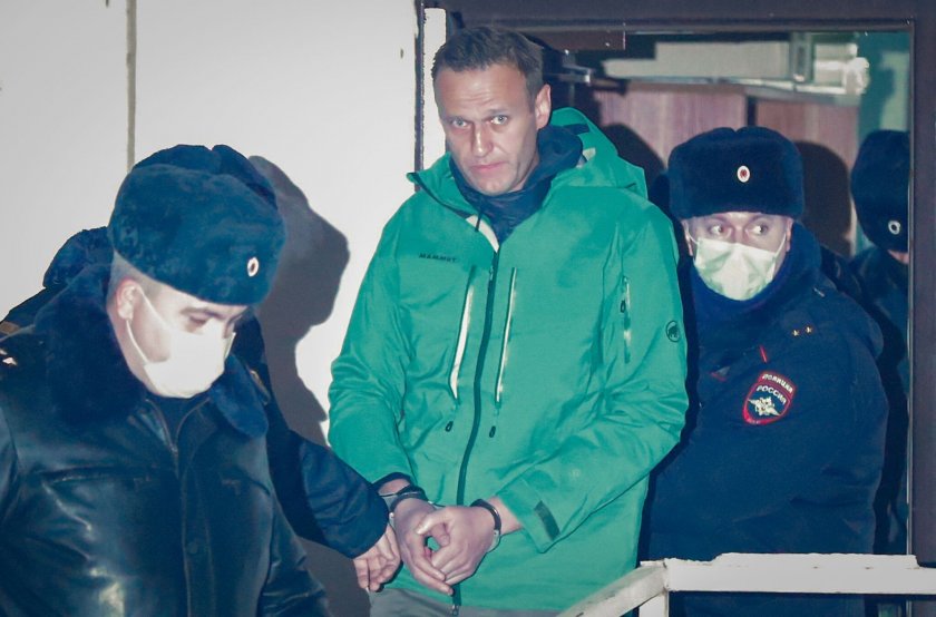 Руският опозиционен политик Алексей Навални, който излежава излежава 19-годишна присъда