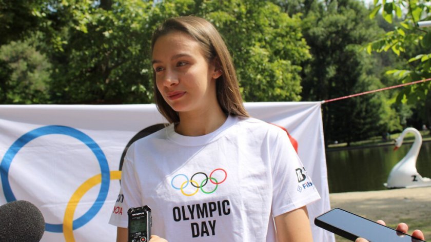 Златното момиче на художествената ни гимнастика Мадлен Радуканова стана майка.В