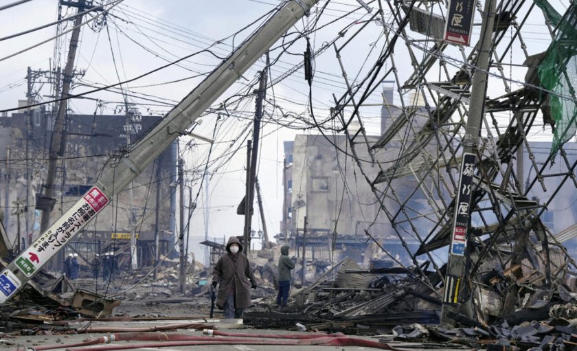 Расте броят на жертвите на земетресението, което разтърси Япония в