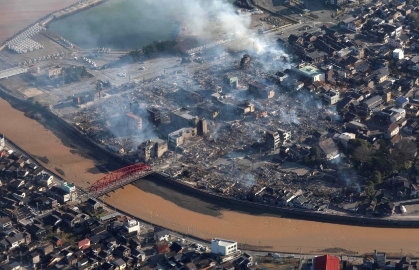 30 загинали и много ранени след силното земетресение в Япония 