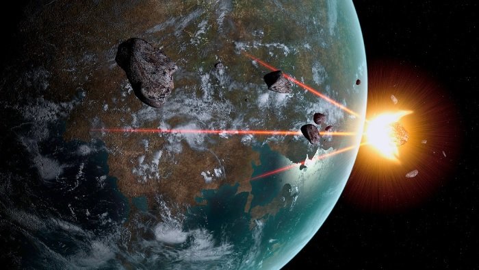 Гравитацията пази Земята от астероиди