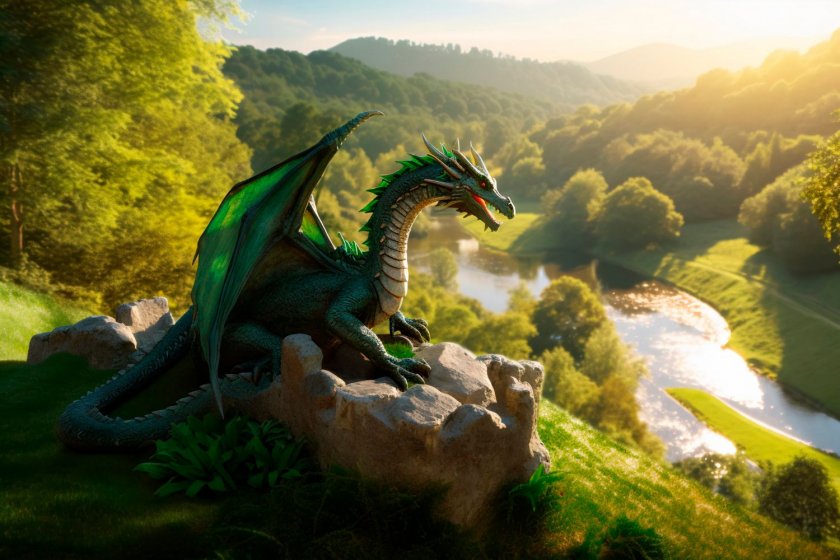 На 10-и февруари посрещаме годината на Зеления Дървен Дракон, затова