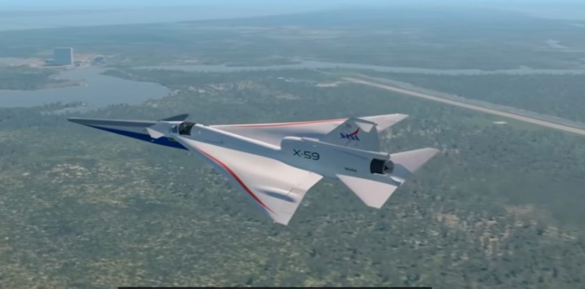 НАСА показа секретния свръхзвуков самолет (ВИДЕО)