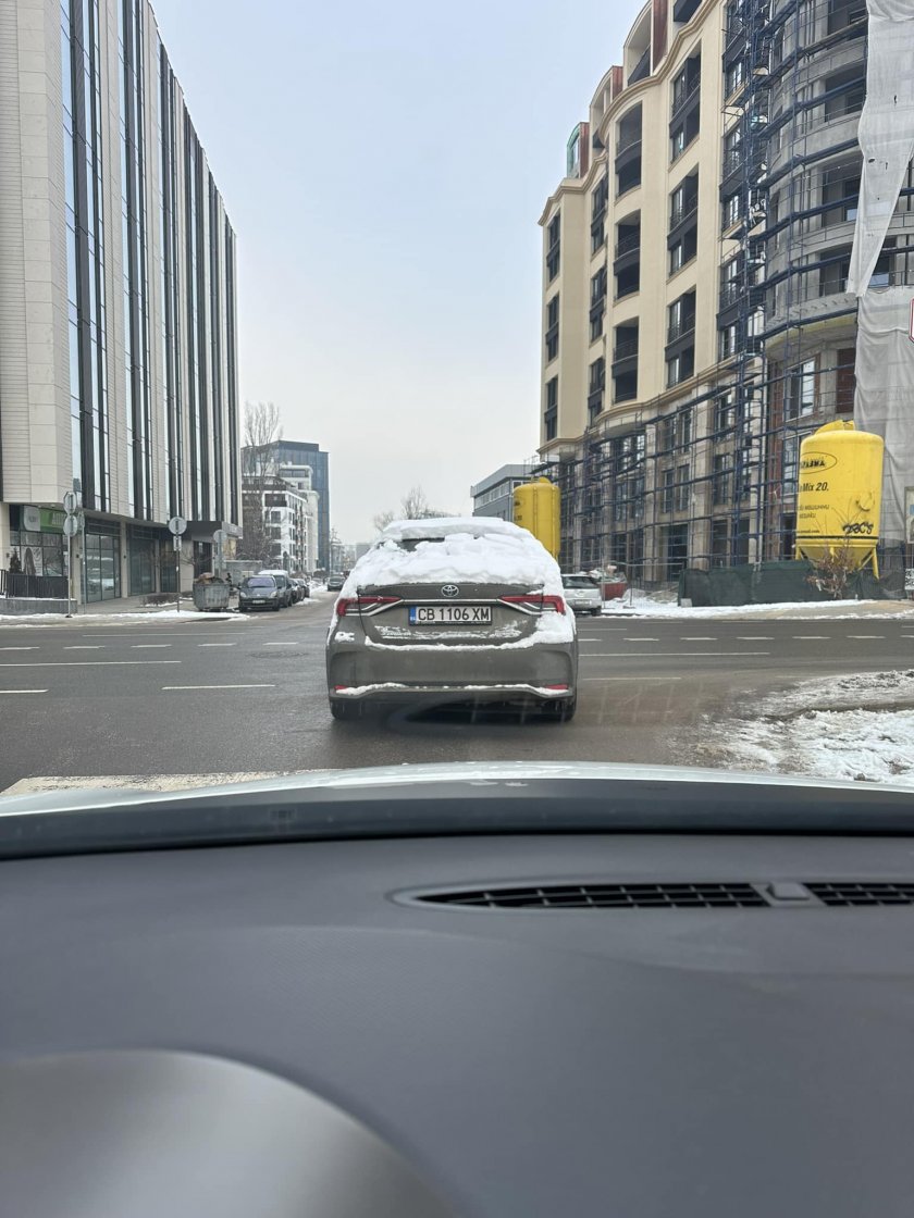 КАТ започва хайка за шофьори, които не чистят колите си