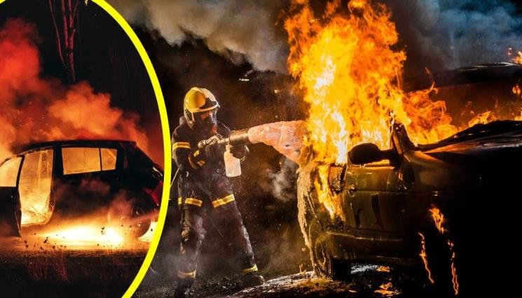 Мъж запали колата на съпругата си след скандал във Вършец