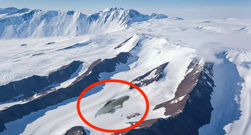 Снимка: Има ли ново НЛО “ на Антарктида ?