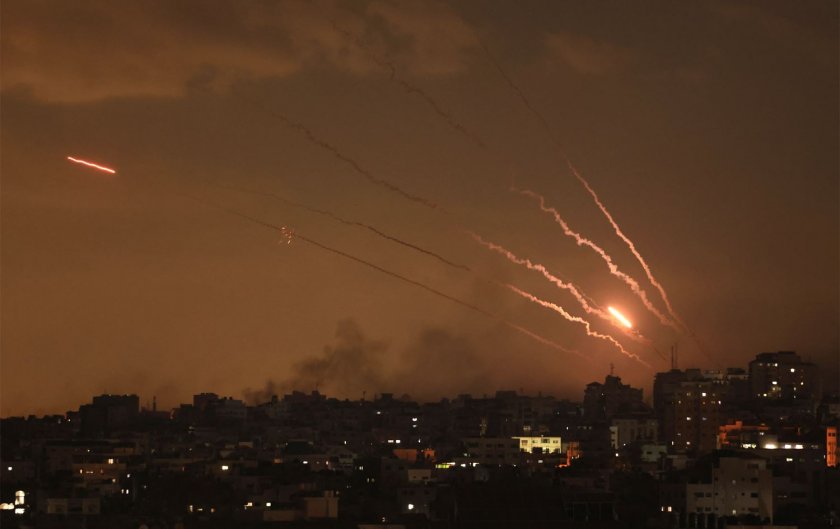 Сирия свали израелски ракети над Дамаск