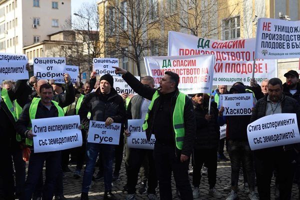 Земеделски производители блокираха "Дунав мост" при Русе, ще раздават бутилки с мляко